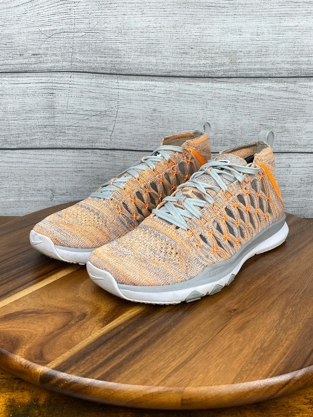 Nike Train Ultrafast Flyknit Bright Citrus CrossFit Trainer Men’s Shoe Size 8